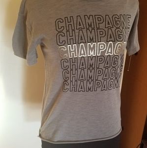 Fifth Sun®, Gray "Champagne" T-Shirt - Small